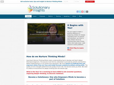 solutionaryinsights.com snapshot