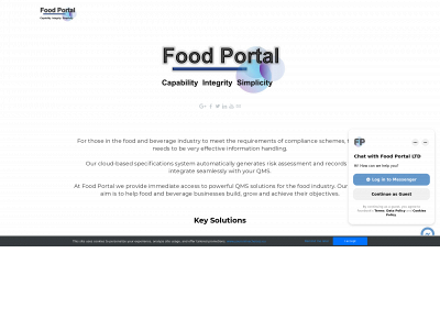 www.food-portal.co.uk snapshot