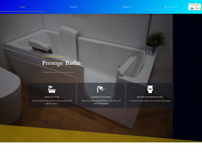 www.prestigebathandwalkintubs.com snapshot