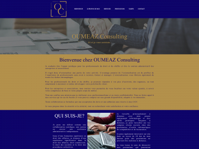 oumeazconsulting.fr snapshot