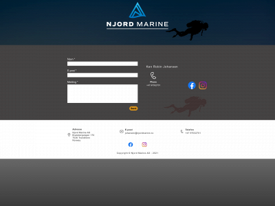 njordmarine.no snapshot