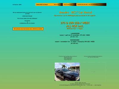 bonairebestcarrental.com snapshot