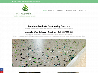 schnepparecycledcrushedglass.com.au snapshot
