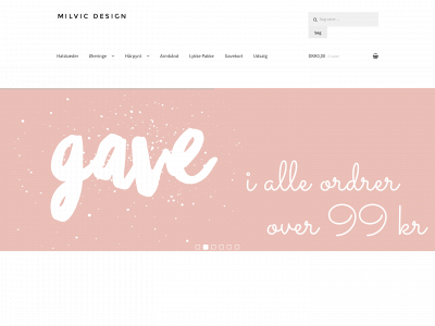 milvicdesign.dk snapshot