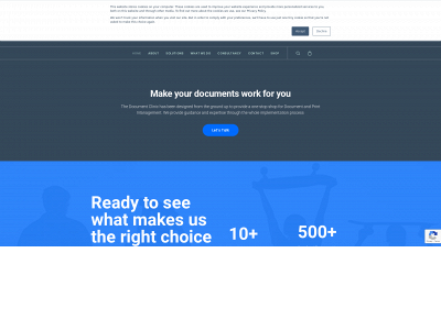 thedocumentclinic.com snapshot