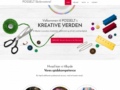 posselt-skolemateriel.dk snapshot