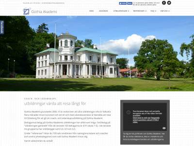 gothia-akademi.se snapshot