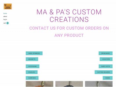 maandpascustomcreations.com snapshot