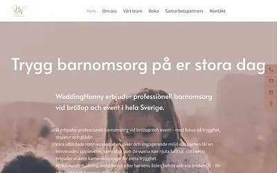 weddingnanny.se snapshot