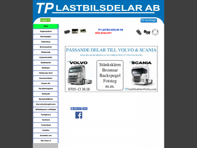 tplastbilsdelar.se snapshot