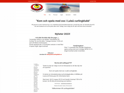 luleacurlingklubb.se snapshot