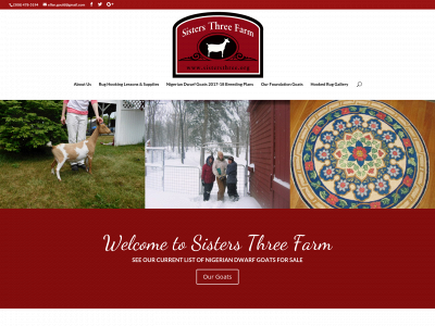 sistersthree.org snapshot