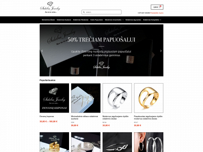 sidabrajewelry.lt snapshot