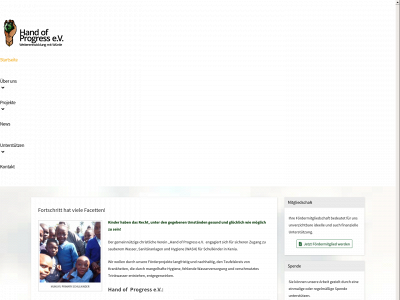hand-of-progress.org snapshot