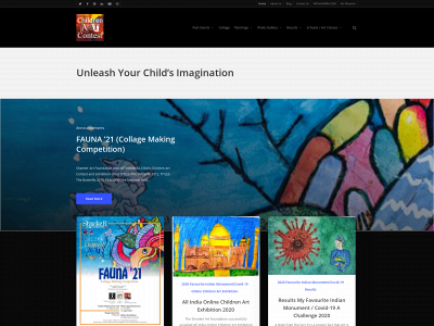 childrenartcontest.com snapshot