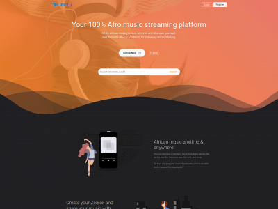 afrozikbox.com snapshot