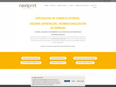 www.nextport.es snapshot