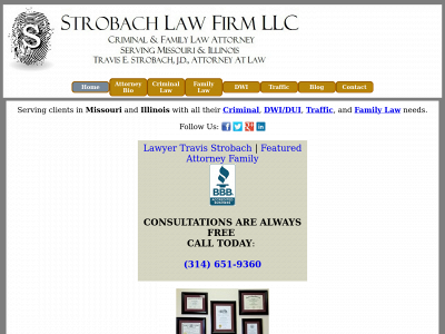strobachlawfirm.com snapshot