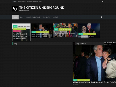 thecitizenunderground.com snapshot