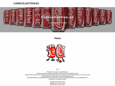 canscollection.eu snapshot