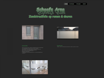 zandstraalfolieschoefs.be snapshot