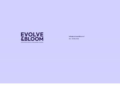 evolveandbloom.nl snapshot