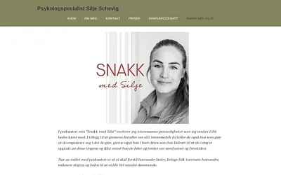 snakkmedsilje.no snapshot