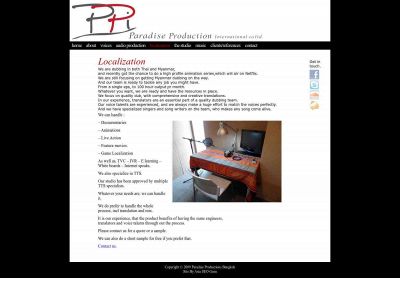 paradisepi.com snapshot