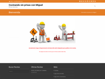 cocinaconmiguel.com snapshot