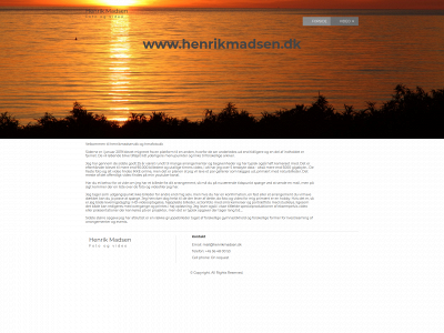 henrikmadsen.dk snapshot