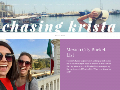 chasingkrista.com snapshot
