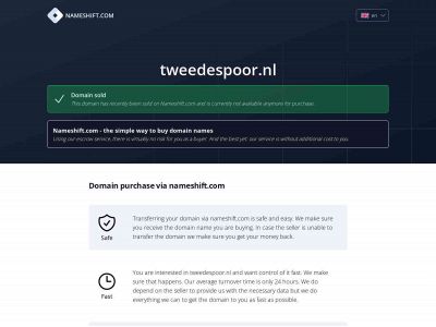 tweedespoor.nl snapshot