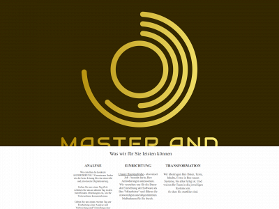 master-and-service.de snapshot