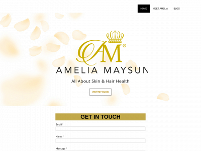 ameliamaysun.com snapshot