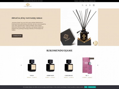 aromatusodas.lt snapshot