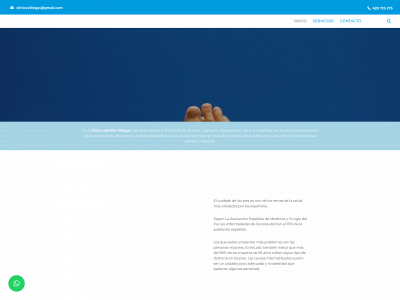 www.clinicadelpievillegas.es snapshot
