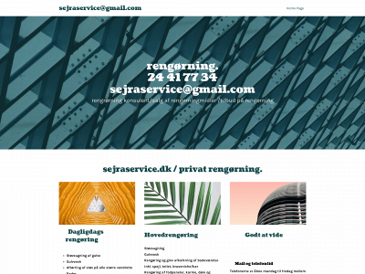 sejraservice.dk snapshot