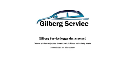 gilbergservice.no snapshot