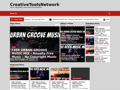creativetoolsnetwork.com snapshot