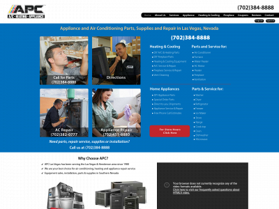 apclasvegas.com snapshot
