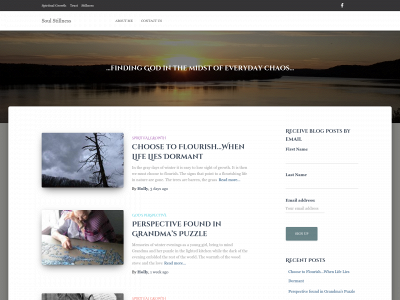 soulstillness.com snapshot