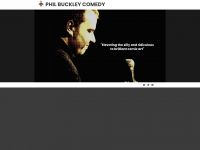 philbuckleycomedy.co.uk snapshot