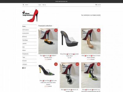 shoeimpressions.org snapshot