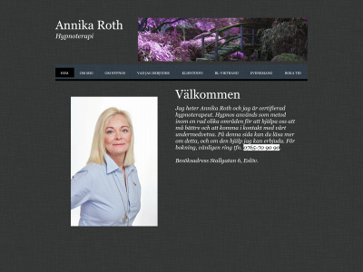 annikaroth.se snapshot