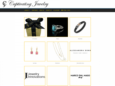 captivatingjewelry.com snapshot