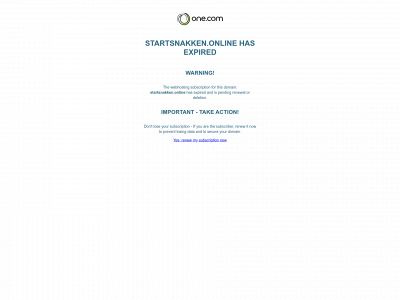 startsnakken.online snapshot