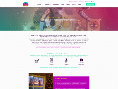 greatdawnhealing.com snapshot