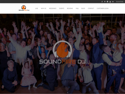 www.soundfiredj.com snapshot
