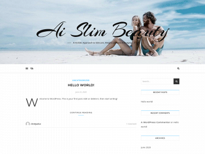 aislimbeauty.com snapshot