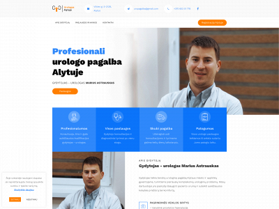 urologasalytuje.lt snapshot